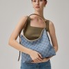 Large-capacity commuter new texture bag denim bag